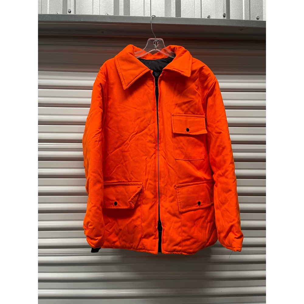 Patriot Industries‎ Orange Quilted Jacket.
